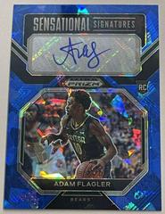 Adam Flagler [Blue Ice] #SS-AFG Basketball Cards 2023 Panini Prizm Draft Picks Sensational Signatures Prices