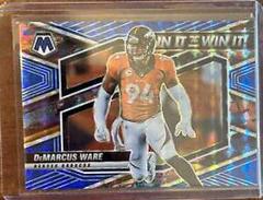 DeMarcus Ware [Blue] #SB-13 Football Cards 2022 Panini Mosaic In It to Win It Prices