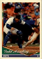 Todd Hundley #8 Baseball Cards 1994 Topps Prices