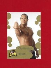 The Rock [Gold] #56 Wrestling Cards 2001 Fleer WWF The Ultimate Diva Collection Prices