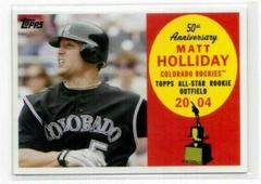 Matt Holliday Baseball Cards 2008 Topps All Rookie 50th Anniversary Prices