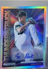 Joe Rock [Autograph Silver Prizm] #T-JR Baseball Cards 2021 Panini Prizm Draft Picks Thunderstruck Prices