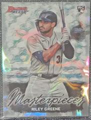 Riley Greene [Lava] Baseball Cards 2023 Bowman's Best Masterpieces Prices