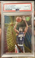 Jalen Green [Gold] Basketball Cards 2021 Panini Illusions Shining Stars Prices