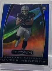 Hunter Renfrow [Blue] Football Cards 2019 Panini Chronicles Titan Prices