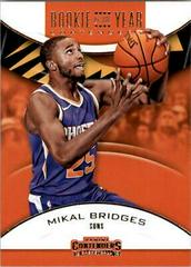 Mikal Bridges [Retail] Basketball Cards 2018 Panini Contenders Rookie of the Year Contenders Prices