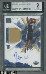 Zion Williamson [Jersey Autograph] Basketball Cards 2019 Panini Impeccable Prices