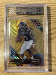 Kevin White [Waves Gold Rainbow Diffractor] #79 Football Cards 2015 Topps High Tek Prices