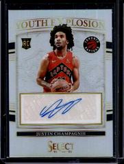 Justin Champagnie Basketball Cards 2021 Panini Select Youth Explosion Signatures Prices