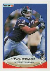 Doug Riesenberg #75 Football Cards 1990 Fleer Prices