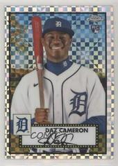 Daz Cameron [Xfractor] #41 Baseball Cards 2021 Topps Chrome Platinum Anniversary Prices
