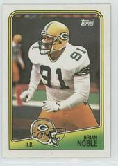 Brian Noble #321 Football Cards 1988 Topps Prices