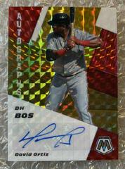 David Ortiz [Gold Mosaic] #AM-DO Baseball Cards 2021 Panini Mosaic Autographs Prices