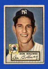 Don Bollweg Baseball Cards 1952 Topps Prices
