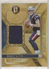 Bailey Zappe Football Cards 2022 Panini Gold Standard Newly Minted Memorabilia Prices