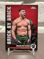 Dricus Du Plessis [Red Refractor] #BYB-17 Ufc Cards 2024 Topps Chrome UFC Brick by Brick Prices