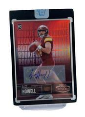 Sam Howell [Signature Red] #67 Football Cards 2022 Panini Honors Prices