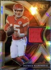 Patrick Mahomes II #SS-2 Football Cards 2022 Panini Select Swatches Prizm Prices