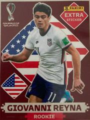 Giovanni Reyna Soccer Cards 2022 Panini World Cup Qatar Stickers Extra Prices