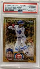 Christopher Morel #CGA-CMO Baseball Cards 2023 Topps Gilded Collection Chrome Gold Etch Autographs Prices