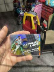 Jayson Tatum [Orange] #23 Basketball Cards 2021 Panini Donruss Optic Express Lane Prices