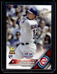 Kyle Schwarber [Swinging Purple Foil] #OD-47 Baseball Cards 2016 Topps Opening Day Prices