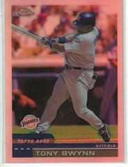 Tony Gwynn [Refractor] #2 Baseball Cards 2000 Topps Chrome Prices