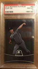 Cliff Lee #63 Baseball Cards 2010 Bowman Platinum Prices