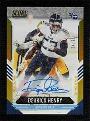 Derrick Henry [Signature Gold Zone] #182 Football Cards 2021 Panini Score Prices