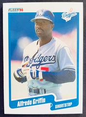 Alfredo Griffin #395 Baseball Cards 1990 Fleer Prices