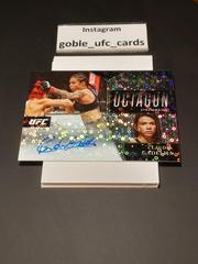 Claudia Gadelha [Disco Prizms] #OA-CGD Ufc Cards 2021 Panini Select UFC Octagon Action Signatures Prices