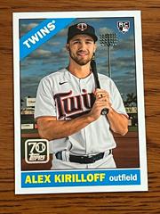 Alex Kirilloff Baseball Cards 2021 Topps 70 Years of Baseball Prices
