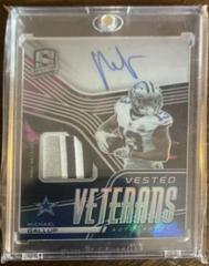 Michael Gallup [Nebula] Football Cards 2022 Panini Spectra Vested Veterans Patch Autographs Prices