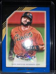 Joey Bart [Blue] Baseball Cards 2022 Topps Gallery Young Stars Autographs Prices