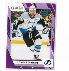 Steven Stamkos [Purple Border] #10 Hockey Cards 2023 O-Pee-Chee Prices