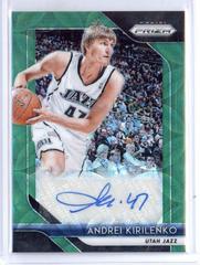 Andrei Kirilenko [Choice Prizm Green] Basketball Cards 2018 Panini Prizm Signatures Prices