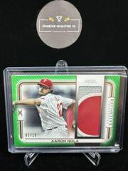 Aaron Nola Baseball Cards 2023 Topps Definitive Jumbo Relic Collection Prices