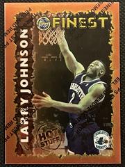 Larry Johnson Basketball Cards 1995 Finest Hot Stuff Prices