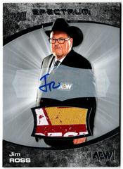 Jim Ross [Autograph Memorabilia] #67 Wrestling Cards 2021 Upper Deck AEW Spectrum Prices