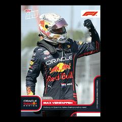 Max Verstappen #20 Racing Cards 2022 Topps Now Formula 1 Prices