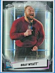 Bray Wyatt [Black Refractor] Wrestling Cards 2021 Topps Chrome WWE Image Variations Prices