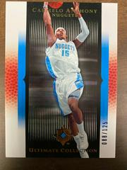 Carmelo Anthony [Blue] #29 Basketball Cards 2005 Ultimate Collection Prices