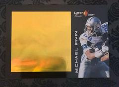 Michael Irvin [Gold] #3 Football Cards 1996 Pinnacle Laser View Prices