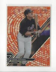 Mike Piazza [Orange Magma Diffractor] #HT-MP Baseball Cards 2016 Topps High Tek Prices