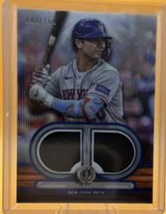 Pete Alonso [Blue Single Player] #DR-PA Baseball Cards 2024 Topps Tribute Dual Relic Prices