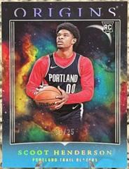 Scoot Henderson [Turquoise] #17 Basketball Cards 2023 Panini Origins Prices