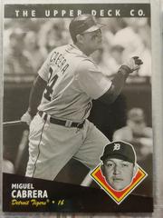 Miguel Cabrera baseball card (Detroit Tigers) 2008 Upper Deck