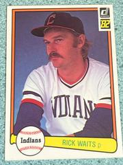 Rick Waits #33 Baseball Cards 1982 Donruss Prices