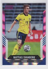 Mattias Svanberg [Pink Laser] Soccer Cards 2021 Panini Score FIFA Prices