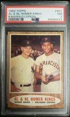 R. Maris, O. Cepeda #401 Baseball Cards 1962 Topps Prices